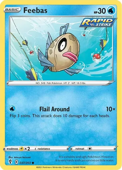 Feebas card art