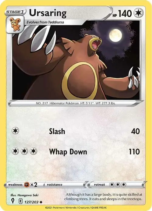 Ursaring card art