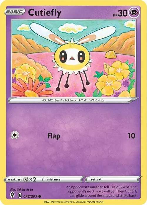 Cutiefly card art