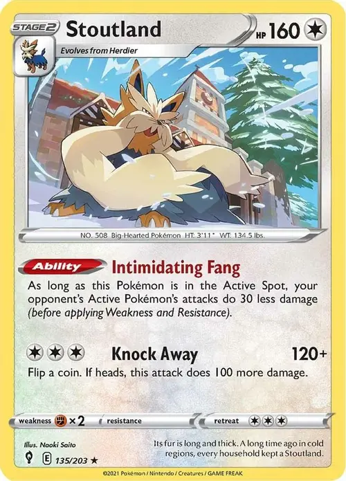 Stoutland card art