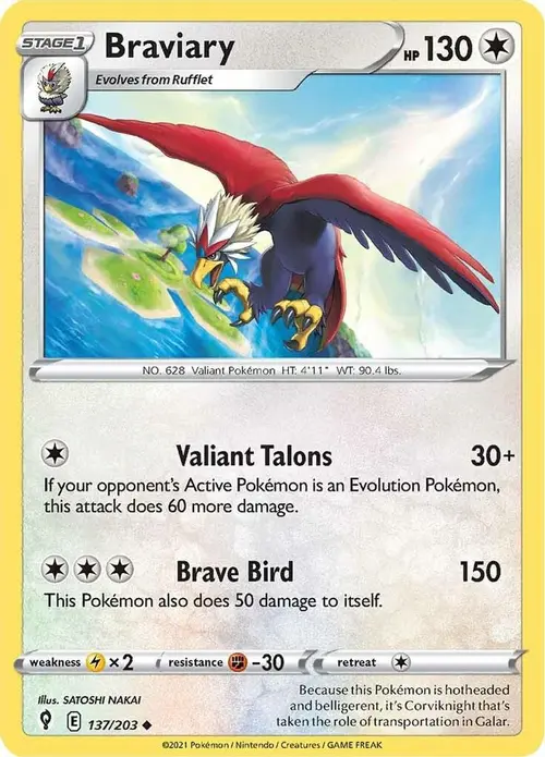 Braviary card art