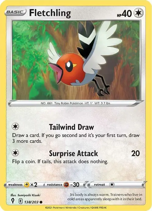 Fletchling card art