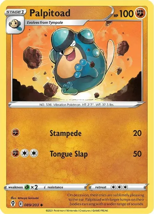 Palpitoad card art