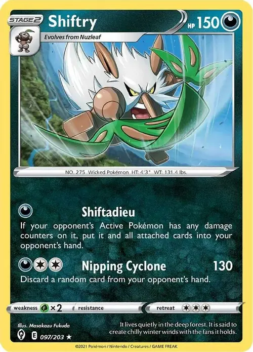 Shiftry card art