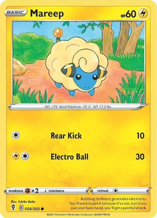 Mareep card art