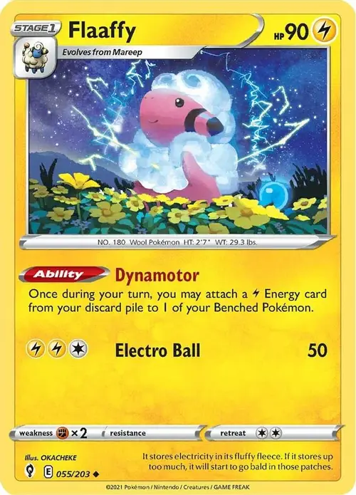 Flaaffy card art