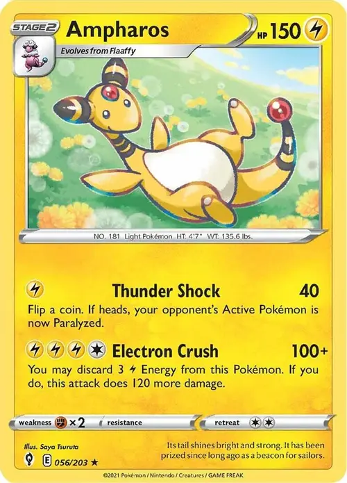 Ampharos card art