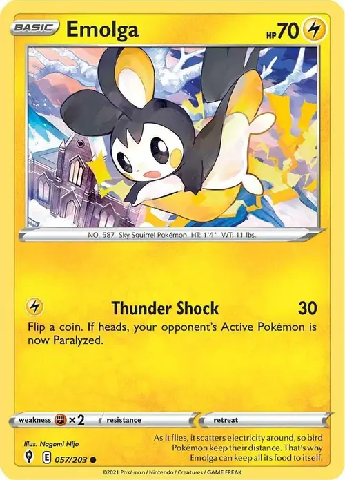 Emolga card art