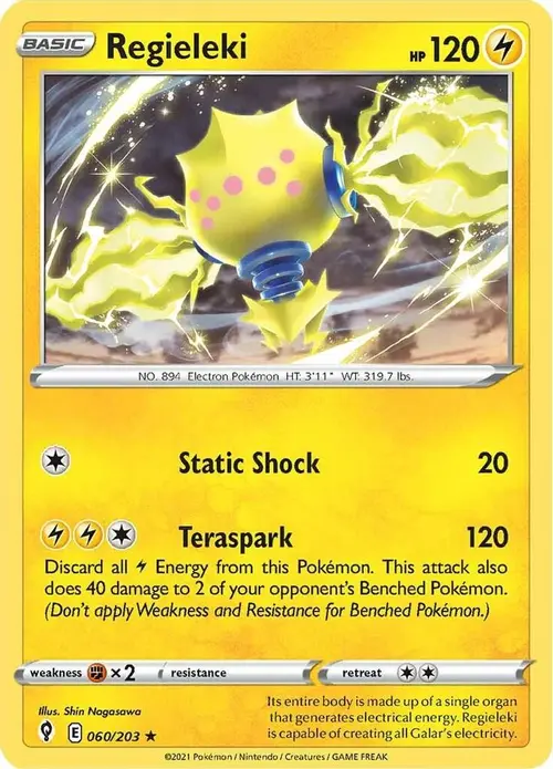 Regieleki card art
