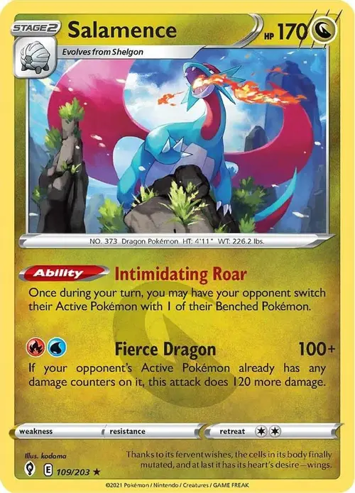 Salamence card art