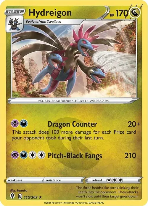 Hydreigon card art