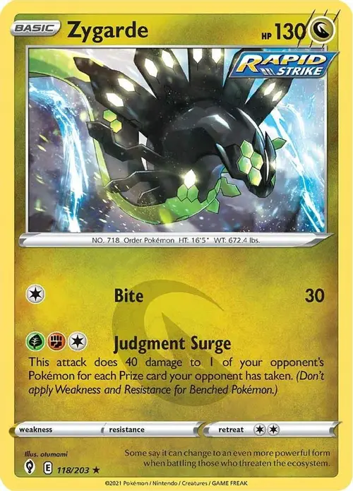 Zygarde card art