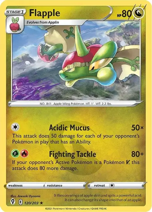 Flapple card art