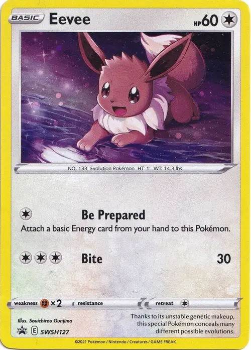 Eevee - SWSH127 card art