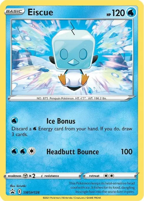 Eiscue - SWSH128 card art