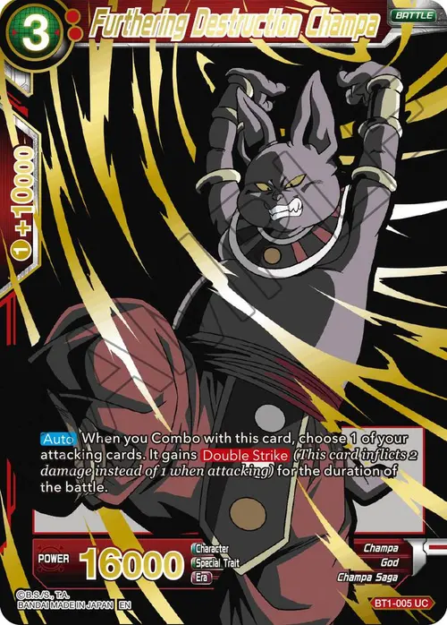 Furthering Destruction Champa (Alternate Art) card art