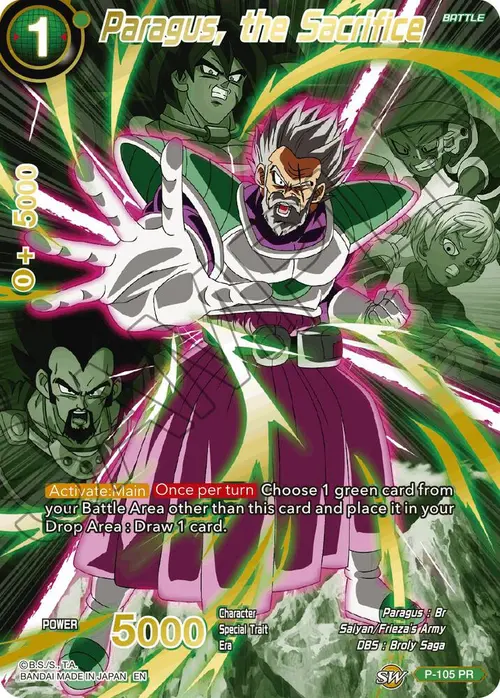 Paragus, the Sacrifice (Alternate Art) card art