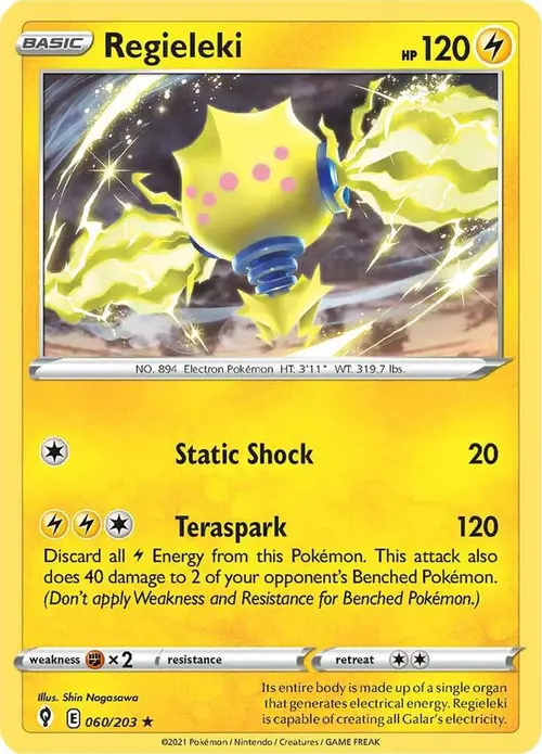 Regieleki card art