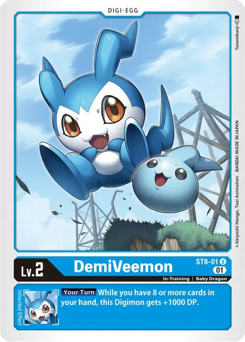 DemiVeemon card art