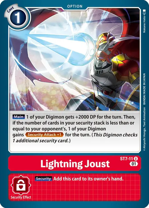 Lightning Joust card art