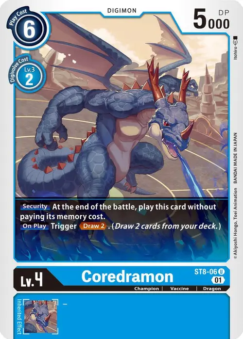 Coredramon card art