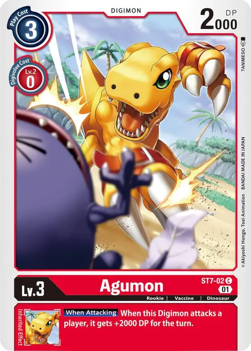 Agumon card art
