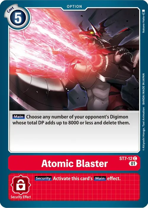 Atomic Blaster card art