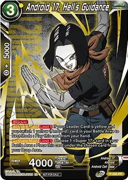 Android 17, Hell's Guidance (Championship Pack 2021 Vol.3) (Winner Gold Stamped) card art