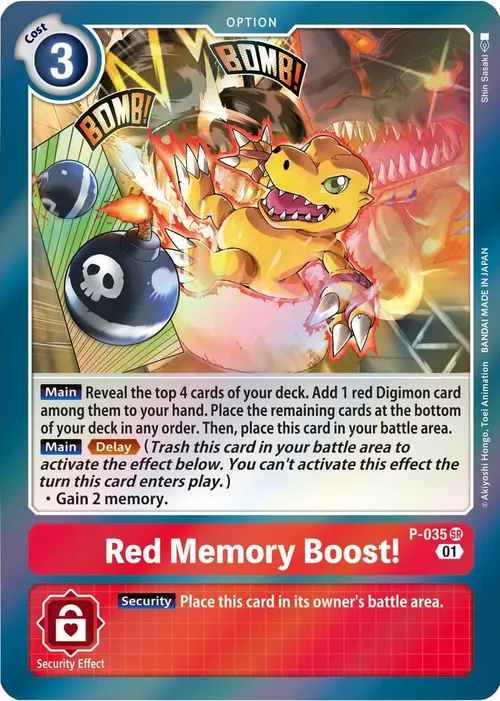 Red Memory Boost! card art