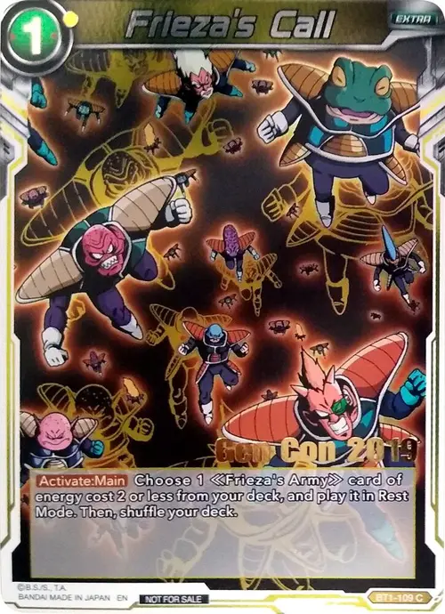 Frieza's Call (Gen Con 2019) card art