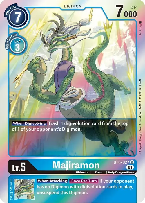Majiramon card art