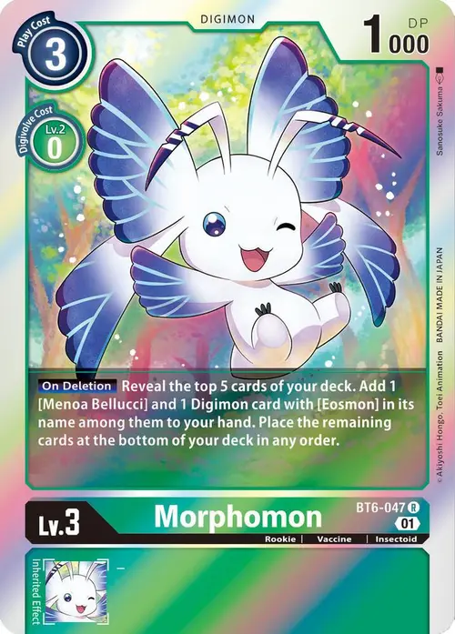 Morphomon card art