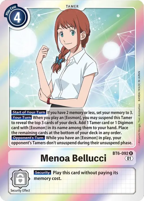 Menoa Bellucci card art
