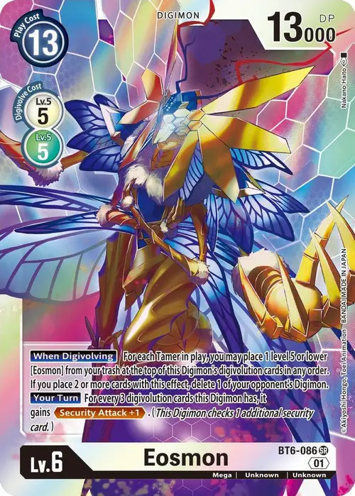 Eosmon - BT6-086 card art