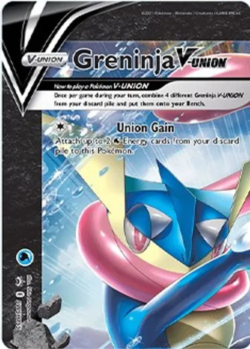 Greninja V-UNION - SWSH155 card art