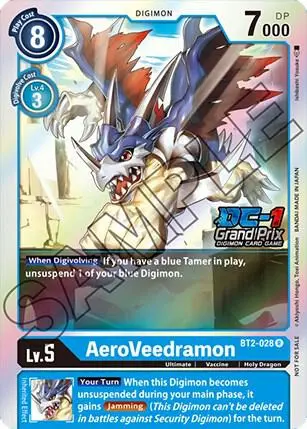 AeroVeedramon (DC-1 Grand Prix) card art