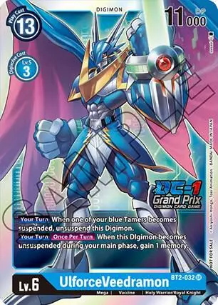 UlforceVeedramon (DC-1 Grand Prix) card art