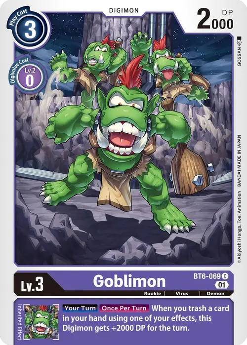 Goblimon card art
