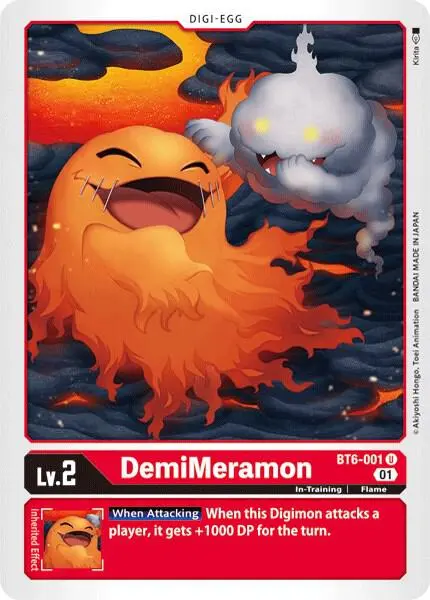 DemiMeramon card art