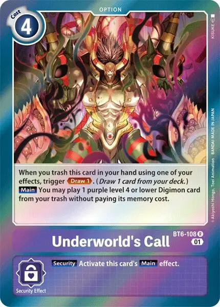 Underworld's Call card art
