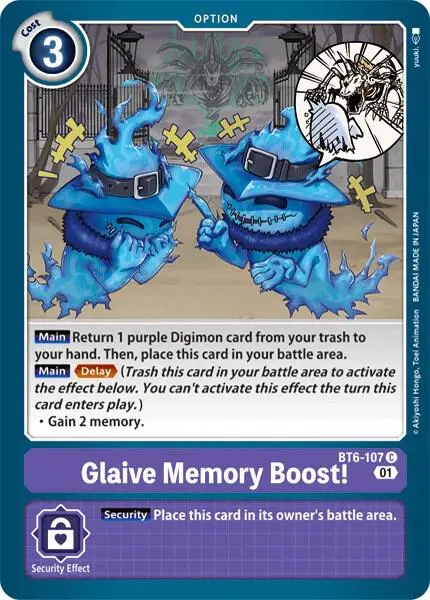 Glaive Memory Boost! card art
