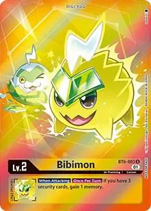 Bibimon (Box Topper) card art