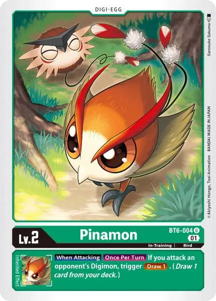 Pinamon card art