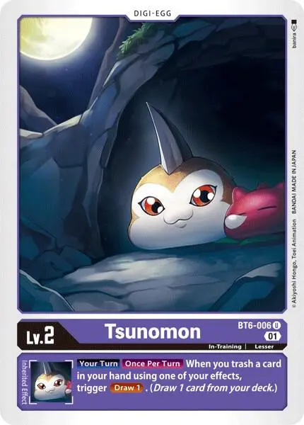 Tsunomon card art