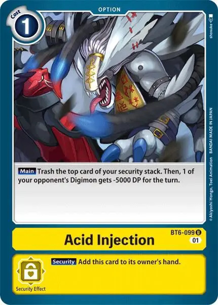 Acid Injection card art