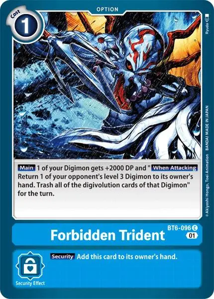 Forbidden Trident card art