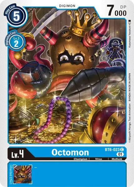 Octomon card art