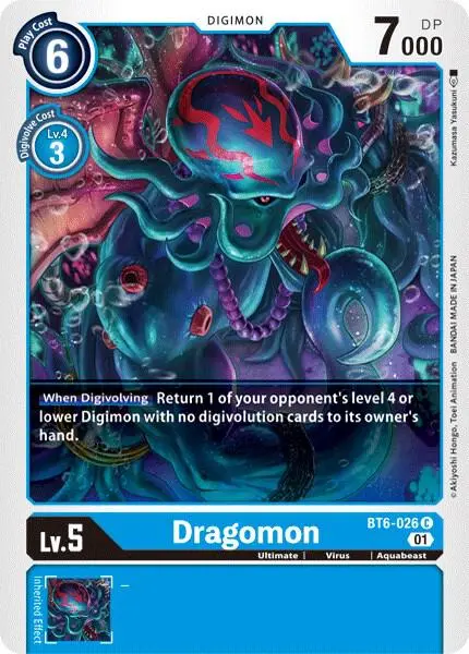 Dragomon card art