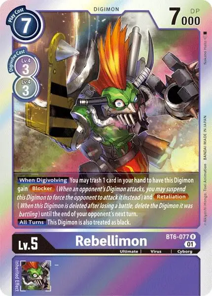 Rebellimon card art