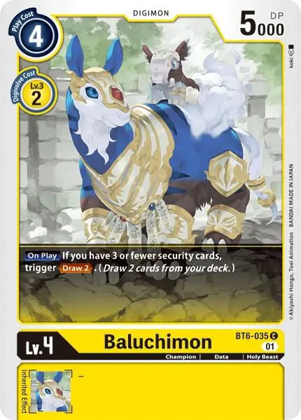 Baluchimon card art